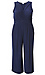 Elsa Cropped Surplice Sleeveless Jumpsuit Thumb 1
