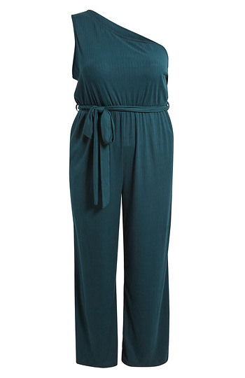 One Shoulder Jumpsuit Slide 1