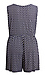 Printed Surplice Romper Thumb 2