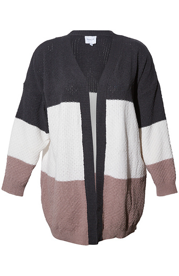 Color Block Cardigan Slide 1