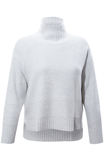 Zoe Turtleneck Speckled Sweater Slide 1