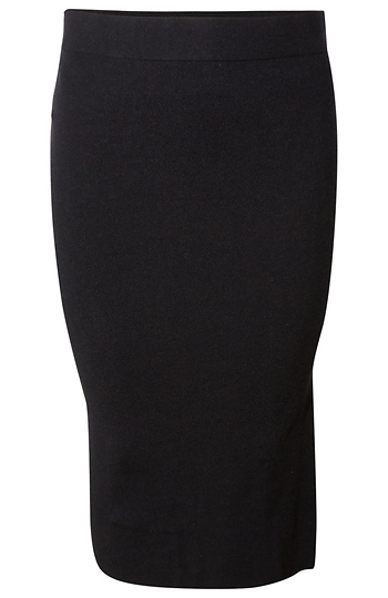 Ribbed Sweater Midi Skirt Slide 1