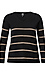 V Neck Exposed Seam Top Thumb 1