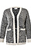 Striped 2 Pocket Cardigan Thumb 1