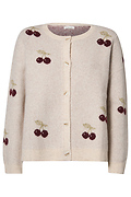 Printed Cherries Cardigan