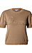 Queen Embroidered Puff Sleeve Knit Top Thumb 1