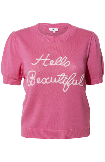 Hello Beautiful Sweater Top Slide 1