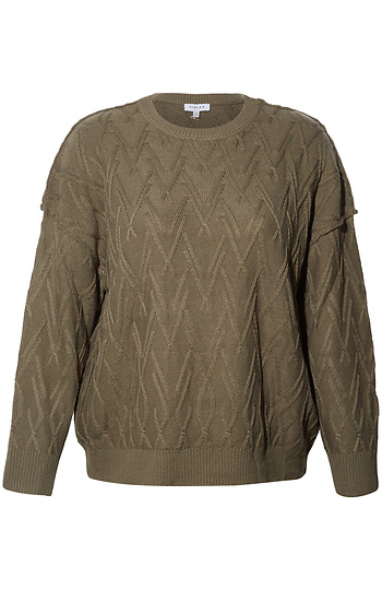 Textured Pullover Sweater Slide 1