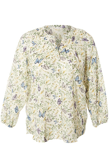 Shirred Blouse Slide 1