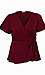 Short Sleeve Wrap Top Thumb 1