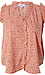 Ruffle V Neck Floral Top Thumb 1