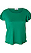 Flutter Sleeve Round Neck Top Thumb 1