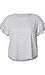 Round Neck Stripe Top Thumb 1
