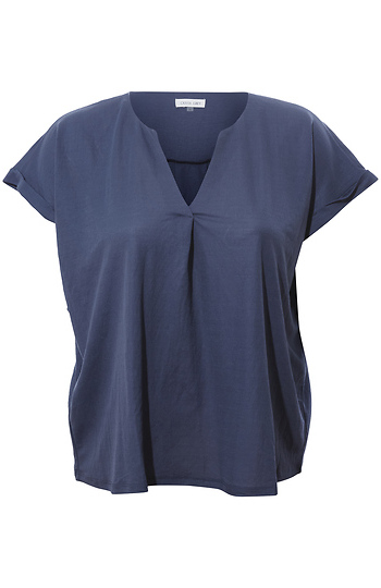 Pleat Front Dolman Top Slide 1