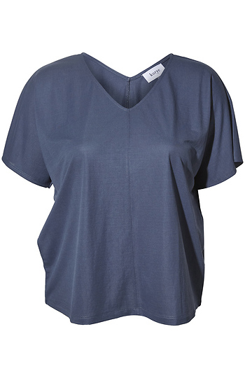 Double V Neck Top Slide 1