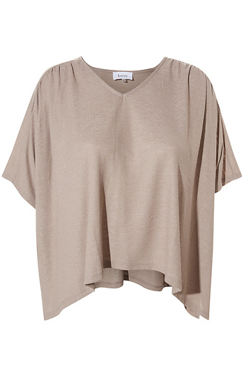 V Neck Top Slide 1