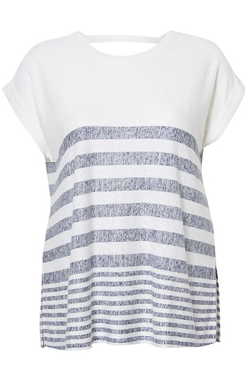 Keyhole Back Tunic Tee Slide 1