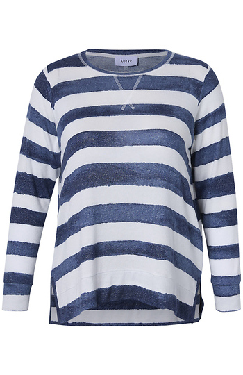 Stripe Long Sleeve Tee Slide 1