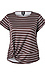 Side Knot Knit Short Sleeve Top Thumb 1