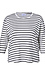 Mixed Stripe Dolman Sleeve Top Thumb 1
