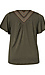 Embroidered V-Neck Top Thumb 2