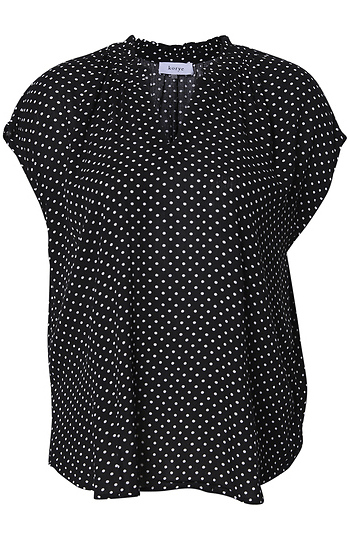Ruffle Neck Blouse Slide 1