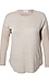 Long Sleeve Ribbed Contrast Top Thumb 1