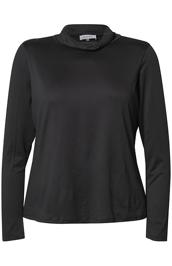 Mock Neck Long Sleeve Top Slide 1
