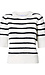Short Sleeve Striped Top Thumb 1