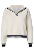 Stripe Contrast Pullover