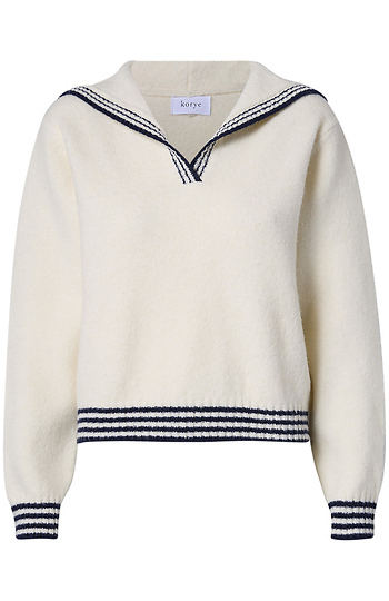 Stripe Contrast Pullover Slide 1