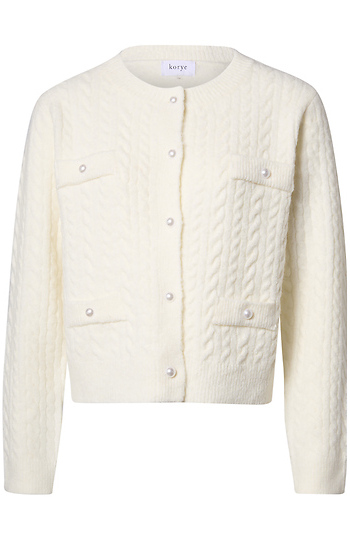 Pearl Button Up Cardigan Slide 1