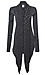 Scarf Rib Knit Cardigan Thumb 1