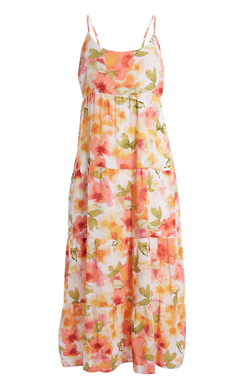 Floral Midi Dress Slide 1