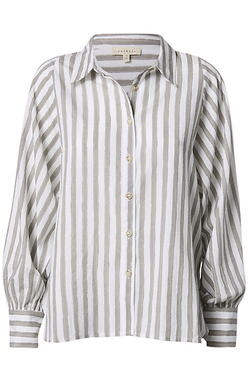 Long Sleeve Striped Shirt Slide 1