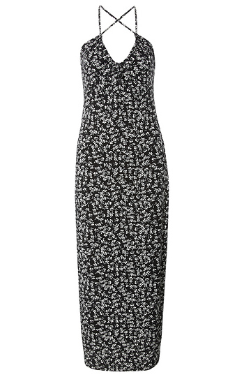 Floral Midi Dress Slide 1