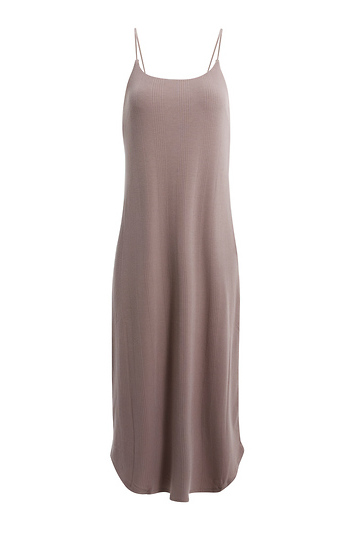 Curved Hem Midi Dress Slide 1