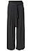 Waist Tie Pucker Knit Wide Leg Pant Thumb 1