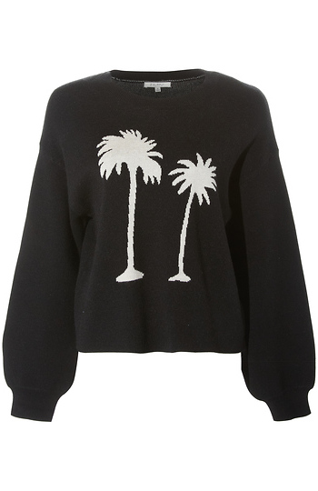 Palm Tree Sweater Slide 1