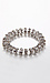 Rhinestone & Bead Stretch Bracelet Thumb 1