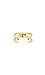Giles & Brother Skinny X Knot Pave Ring Thumb 2