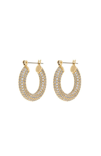 Luv AJ Pave Baby Amalfi Hoops Slide 1