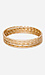 DAILYLOOK Textured Bangle Bracelet Set Thumb 1