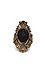 DAILYLOOK Antiqued Black Sun Ring Thumb 1