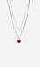 Layered Hearts Necklace Thumb 2