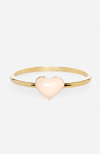 DAILYLOOK Sweet Heart Midi Ring Slide 1