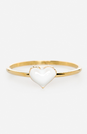 DAILYLOOK Sweet Heart Midi Ring Slide 1