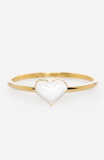 DAILYLOOK Sweet Heart Midi Ring Slide 1