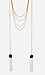 DAILYLOOK Faceted Bead Lariat Necklace Thumb 2