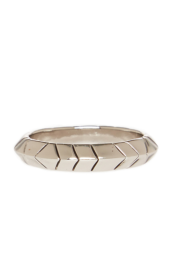 House of Harlow 1960 Aztec Thin Stack Ring Slide 1